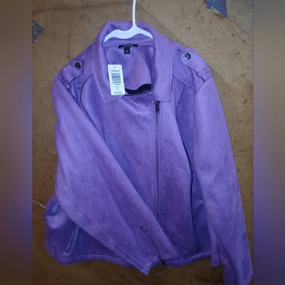 Suede Moto Jacket - Picture 4 of 10